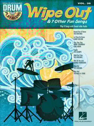 Drum Play-Along Volume 36 - Wipe Out & 7 Other Fun Songs - 