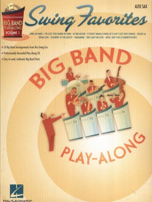 Big band play-along volume 1 - Swing Favorites Partition Saxophone
