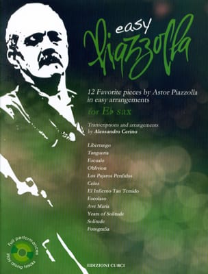 Easy Piazzolla for Eb Sax Astor Piazzolla Partition Saxophone