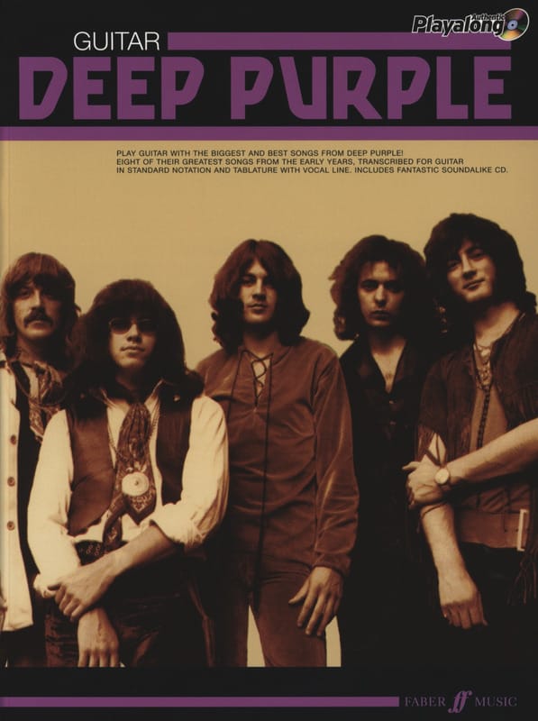 Authentic Playalong Deep Purple - Deep Purple - Partition - Pop / Rock