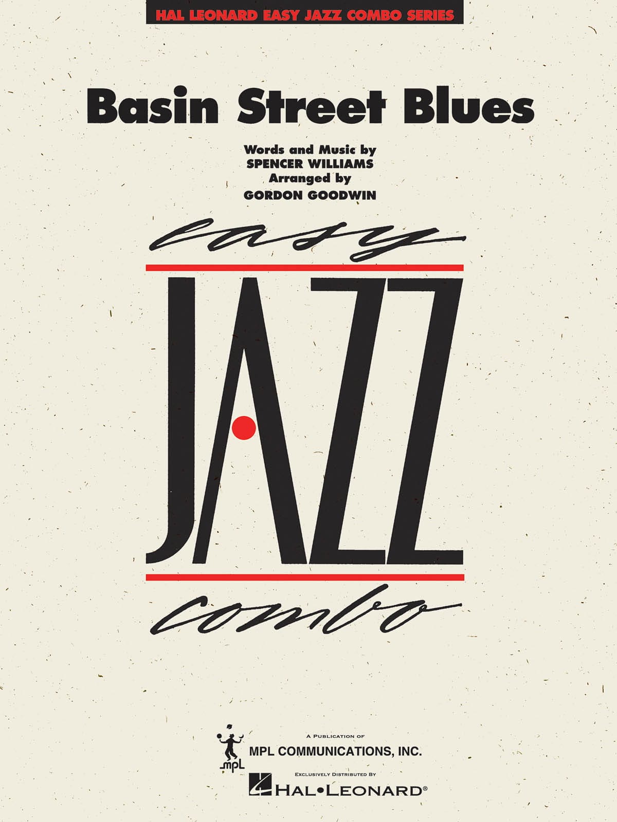 Basin Street Blues. Combo Jazz - Spencer Williams - Partition