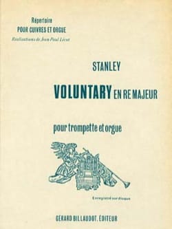 Voluntary En Ré Majeur John Stanley Partition Trompette