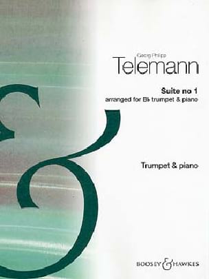 Suite N° 1 - TELEMANN - Partition - Trompette