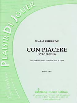 Con Piacere Michel Chebrou Partition Tuba