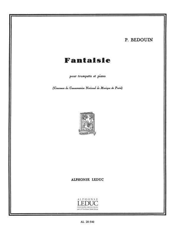 Fantaisie P. Bedouin Partition Trompette
