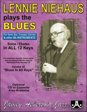 Plays The Blues Saxo Bb METHODE AEBERSOLD Partition Saxophone