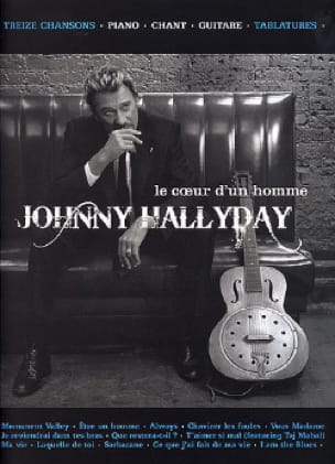 Le Coeur D' Un Homme Johnny Hallyday Partition Chanson française