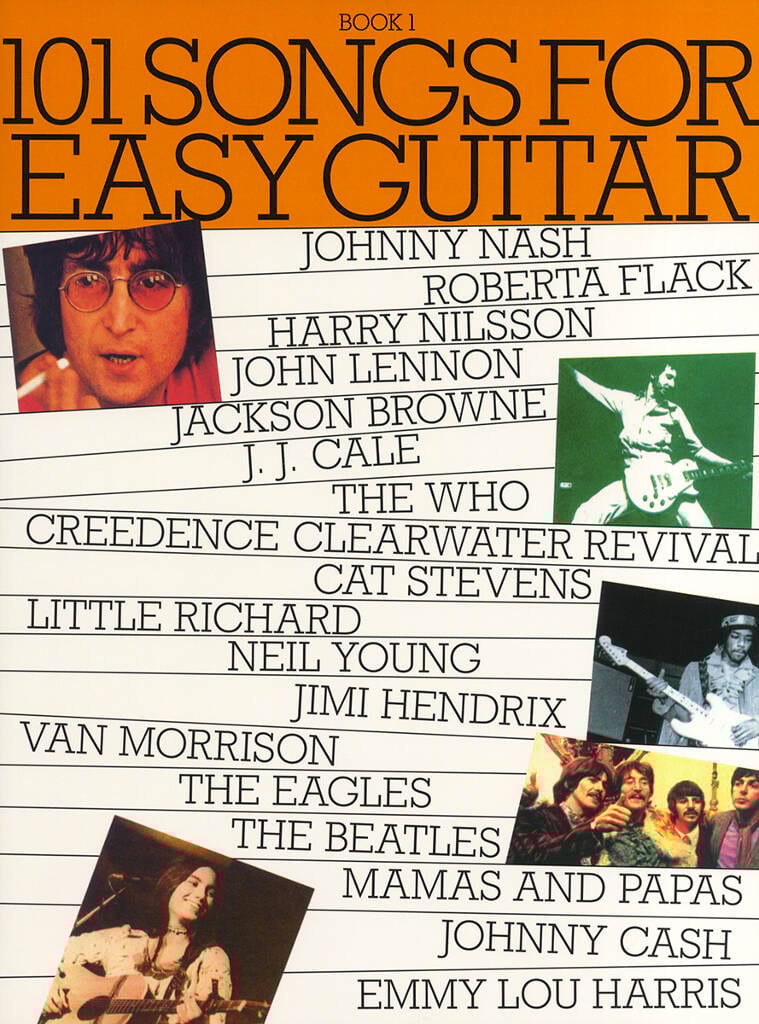 101 Songs For Easy Guitar Book 1 Auteurs Divers Partition