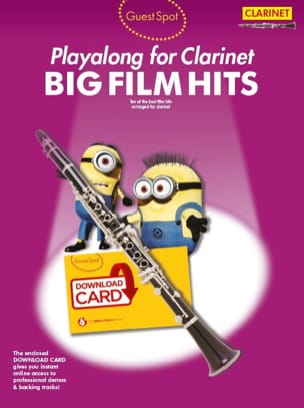 Guest Spot - Big Film Hits Playalong For Clarinet - Partition
