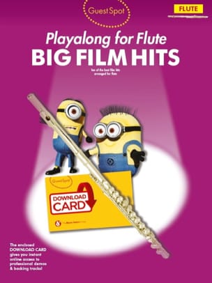 Guest Spot - Big Film Hits Playalong For Flute - Partition
