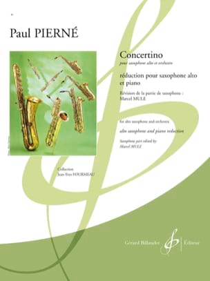 Concertino Paul Pierné Partition Saxophone
