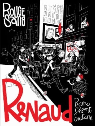 Rouge Sang RENAUD Partition Chanson française