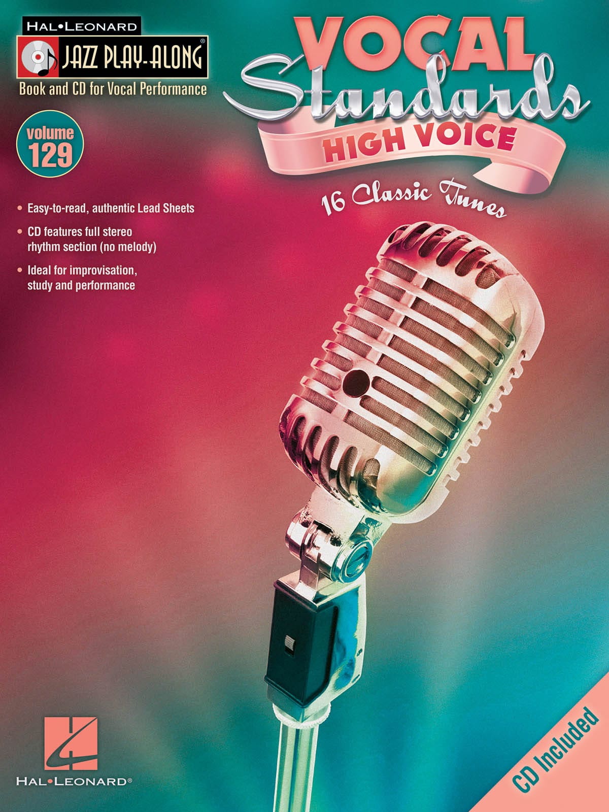 Jazz play-along volume 129 - Vocal standards - high voice - 