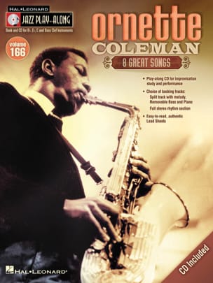 Jazz Play-Along Volume 166 - Ornette Coleman - Ornette Coleman