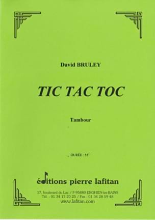 Tic Tac Toc David Bruley Partition Caisse-claire