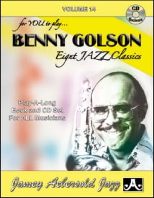 Volume 14 - Benny Golson METHODE AEBERSOLD Partition Jazz