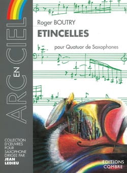 Etincelles Roger Boutry Partition Saxophone