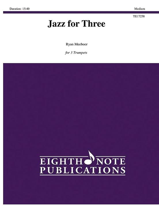 Jazz for Three Ryan Meeboer Partition