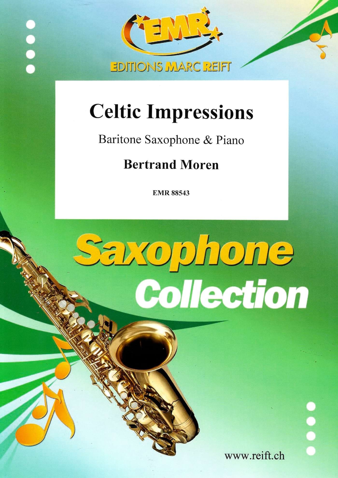 Celtic Impressions Bertrand Moren Partition Saxophone