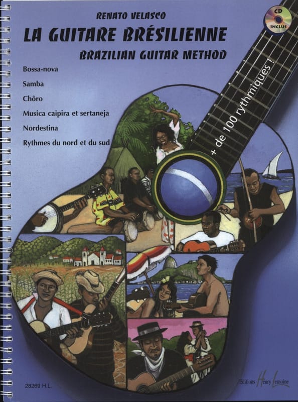 La Guitare Brésilienne Renato Velasco Partition Guitare