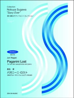 Paganini Lost Jun Nagao Partition Saxophone