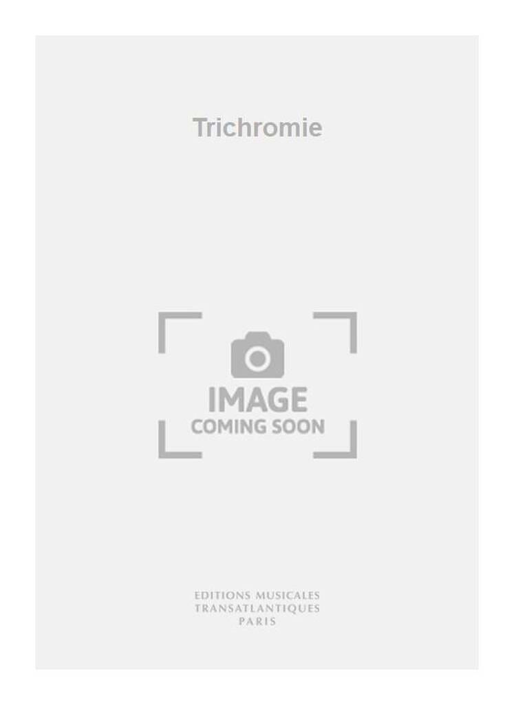 Trichromie Yoshihisa TaĂŻra Partition Ensemble de percussions