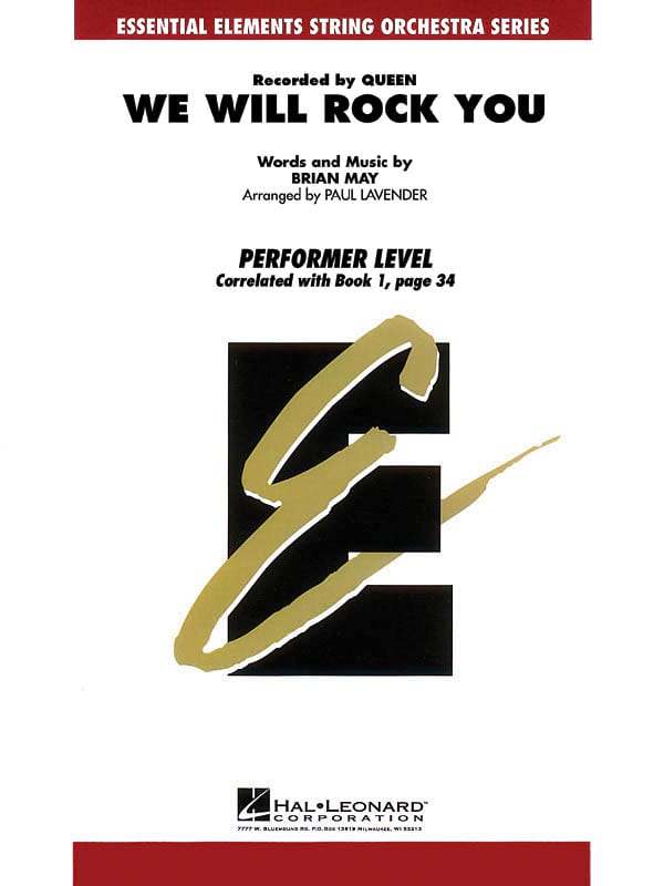 We Will Rock You Brian May Partition
