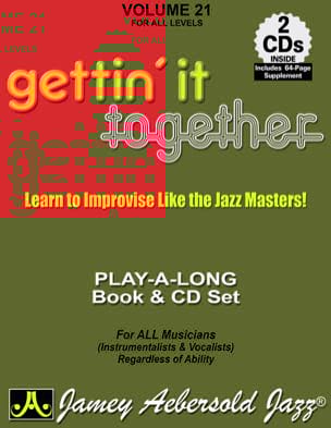 Volume 21 - Gettin' It Together METHODE AEBERSOLD Partition Jazz
