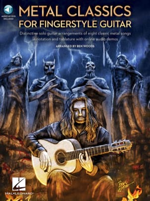 Metal Classics for Fingerstyle Guitar Partition Pop / Rock