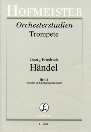 Orchesterstudien Heft 2 - Oratorien & Instrumentalkonzerte - HAENDEL