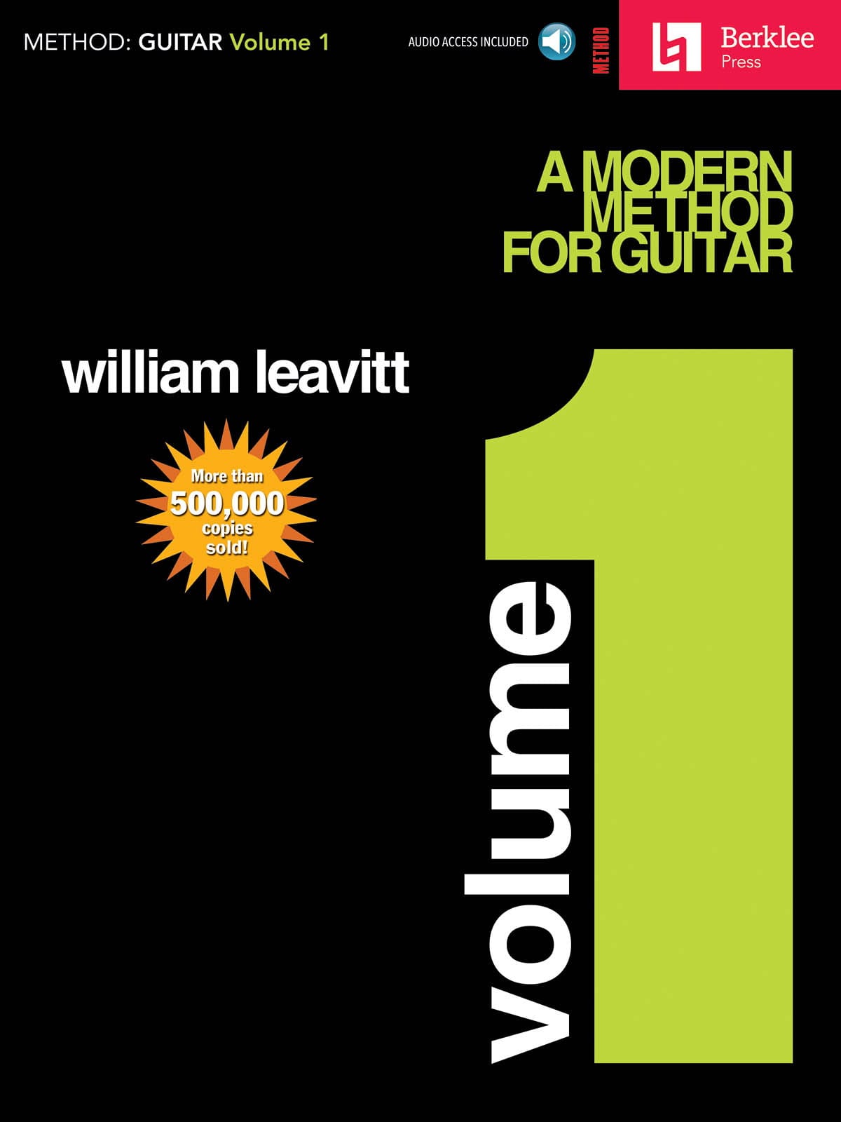 A Modern Method For Guitar Volume 1 - William Leavitt G. - Partition