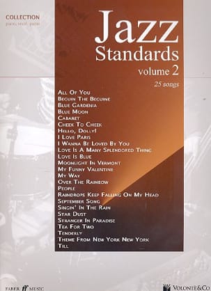 Jazz Standards Collection Volume 2 Partition Jazz