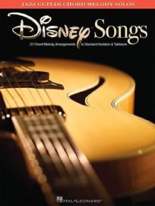 Jazz Guitar Chord Melody Solos - Disney - DISNEY - Partition - Jazz