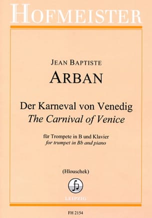 Carnaval de Venise Jean-Baptiste Arban Partition Trompette