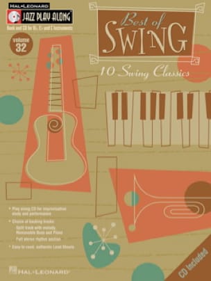 Jazz Play-Along Volume 32 - Best Of Swing Partition Jazz