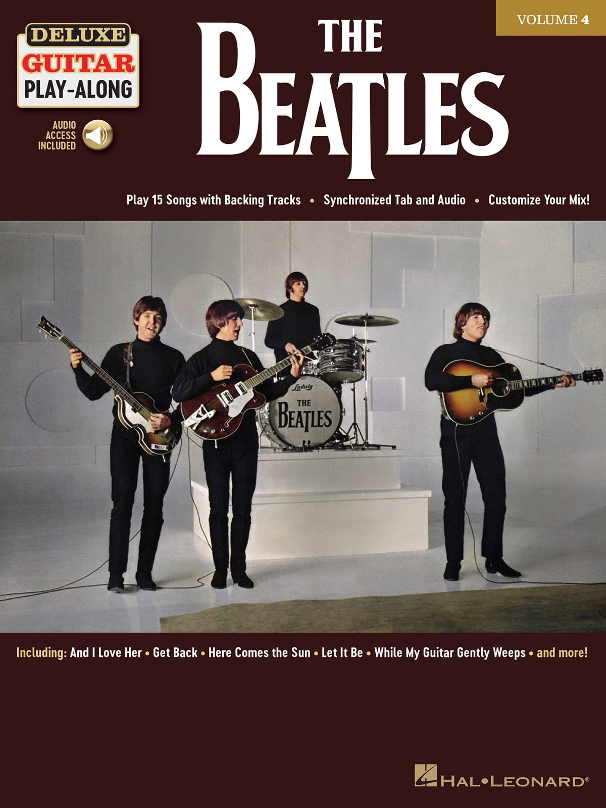 Deluxe Guitar Play-Along Volume 4 - The Beatles - Beatles - Partition