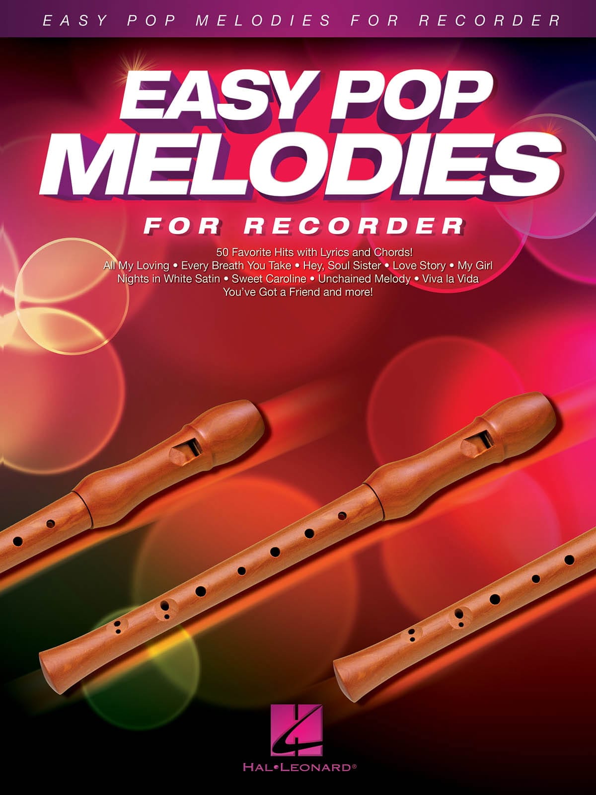 Easy Pop Melodies - Flûte à bec Partition Flûte à bec