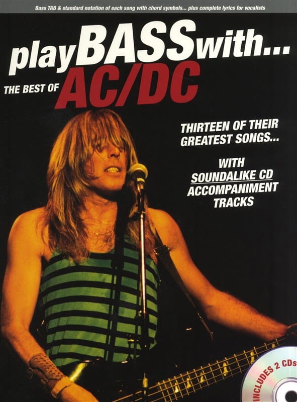 Play Bass With... The Best Of AC/DC AC-DC Partition Pop / Rock