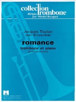 Romance Jacques Toulon Partition Trombone