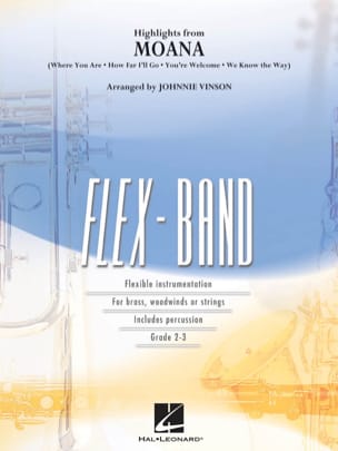 Moana (Highlights from) - FlexBand DISNEY Partition ENSEMBLES, BANDS