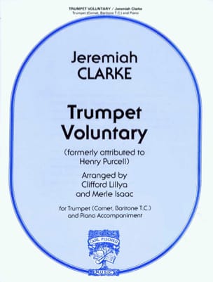 Trumpet Voluntary PURCELL Partition Trompette