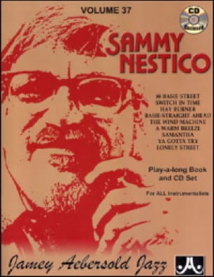 Volume 37 - Sammy Nestico METHODE AEBERSOLD Partition Jazz