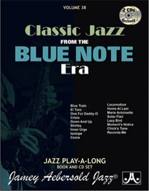 Volume 38 - Blue Note Classic Song METHODE AEBERSOLD Partition Jazz