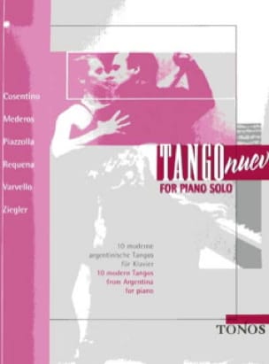 Tango Nuevo For Piano Solo Partition Musique du monde