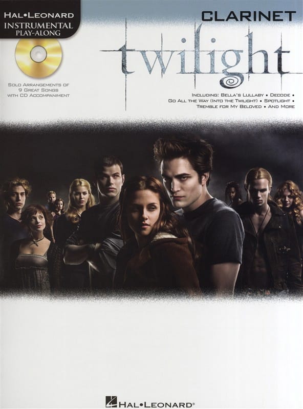 Twilight - Instrumental Play-Along Partition Clarinette