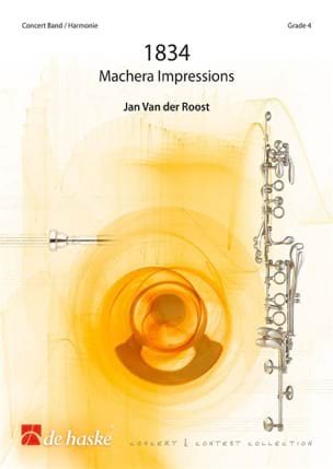 1834 - Machera Impressions - Jan van der Roost - Partition