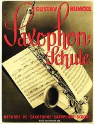 Méthode de Saxophone Gustave Bumcke Partition Saxophone