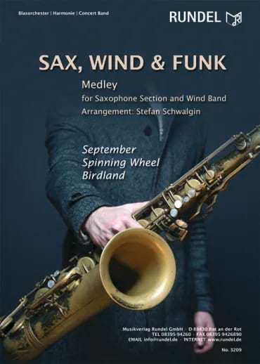 Sax, Wind & Funk (Medley) Stefan arr. Schwalgin Partition