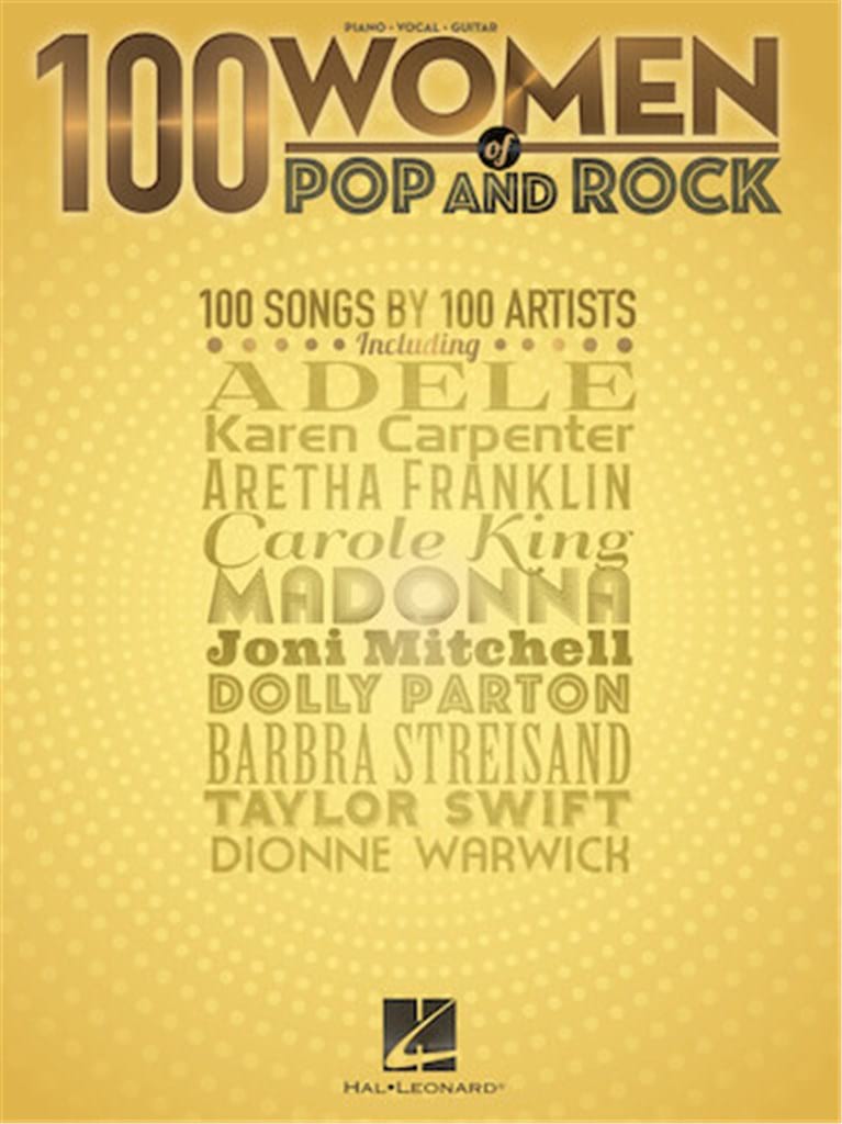 100 Women of Pop and Rock Partition Pop / Rock