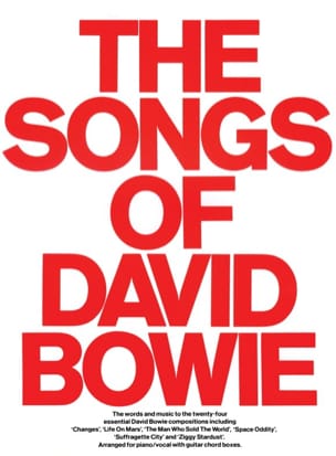 The Songs Of David Bowie David Bowie Partition Pop / Rock